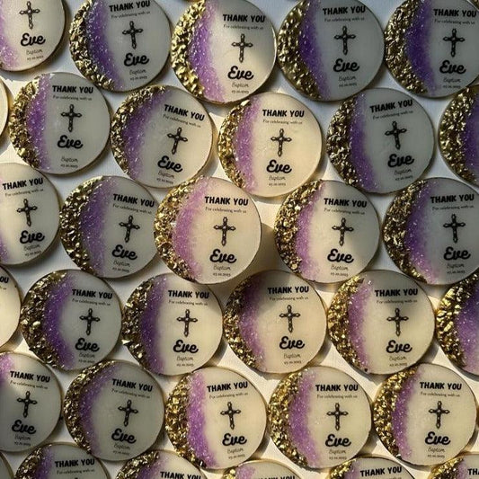 Resin Baptism Favors