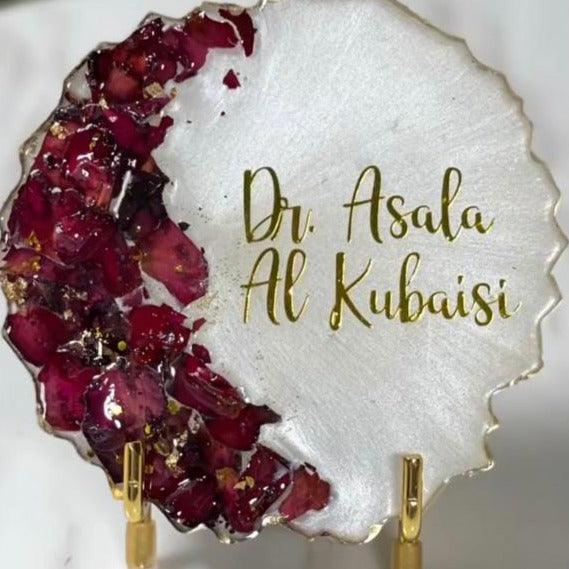 Resin Display Plate Favors