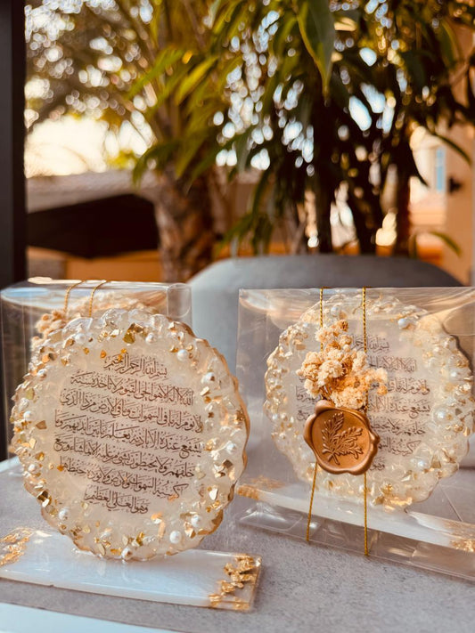 Resin Plate for Eid Favors