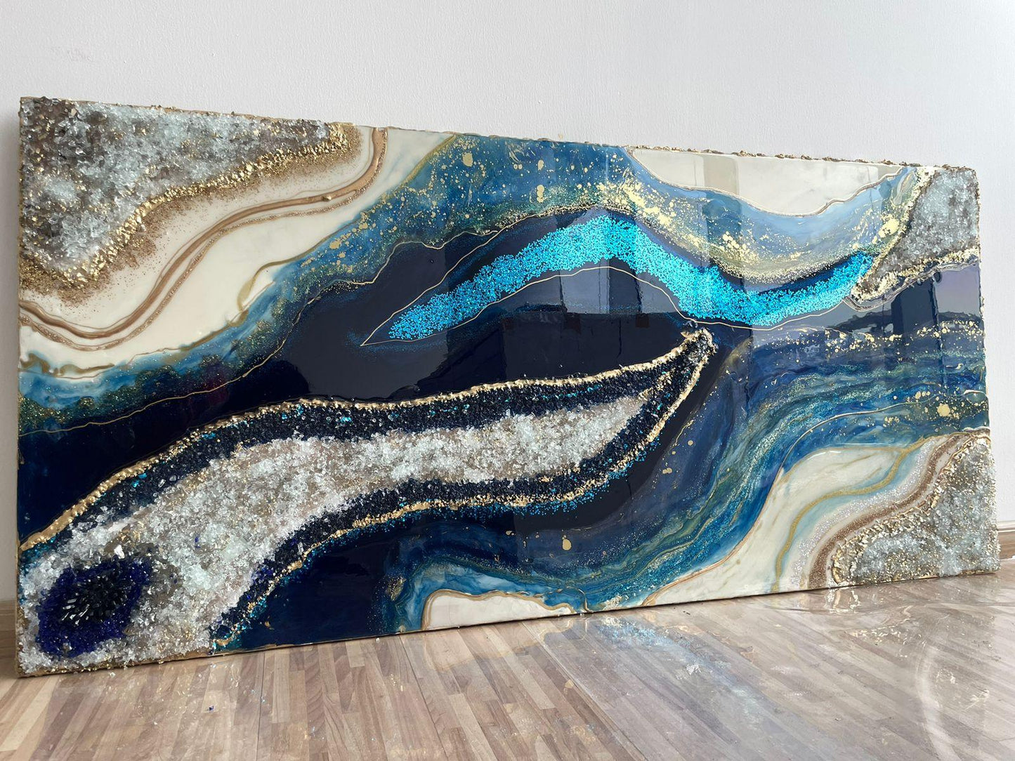 Resin Geode Wall Art