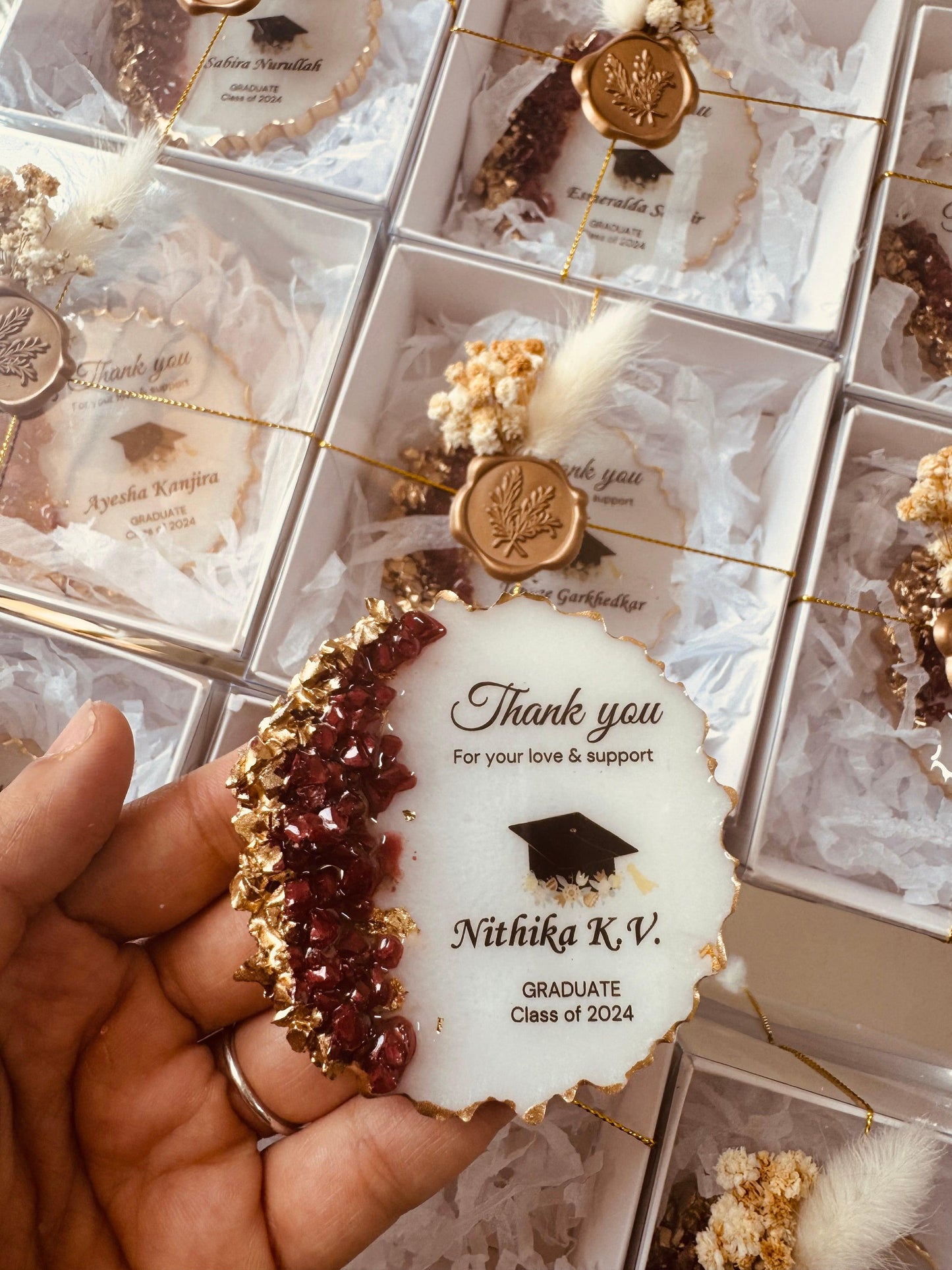 Resin Graduation Magnets