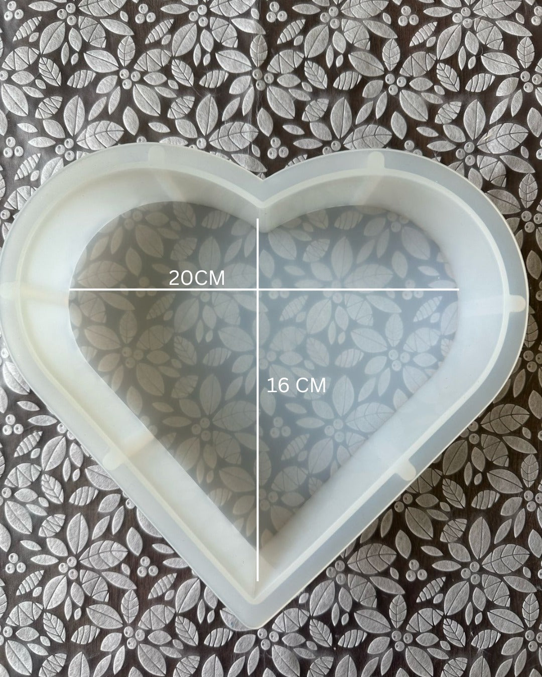 Flower Preservation Heart Mold