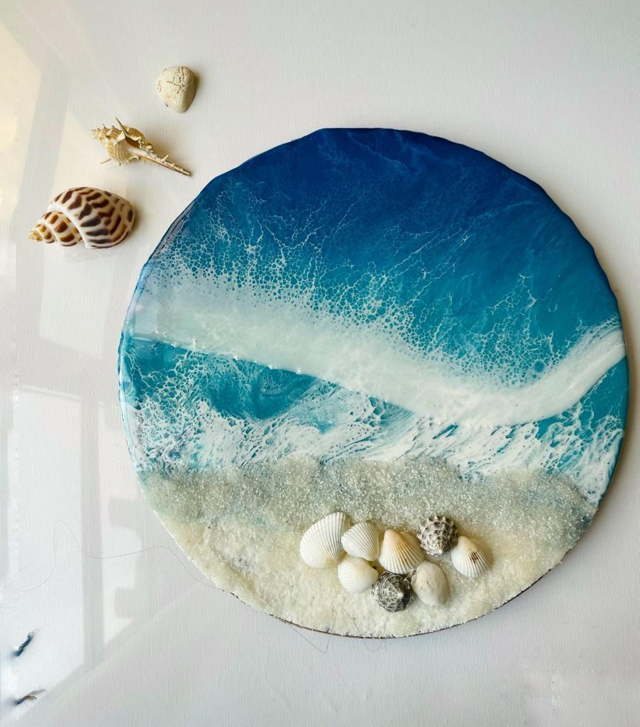Resin Ocean Art