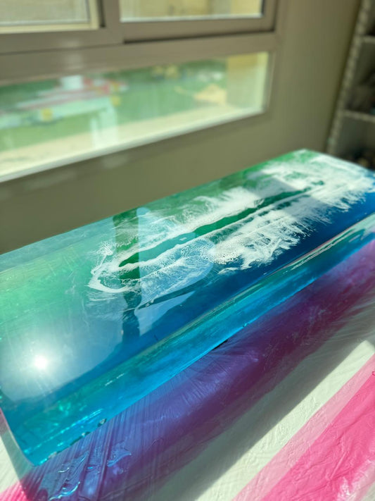 Resin Ocean Display Piece