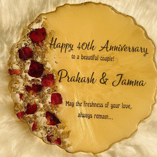 Wedding Display Plate