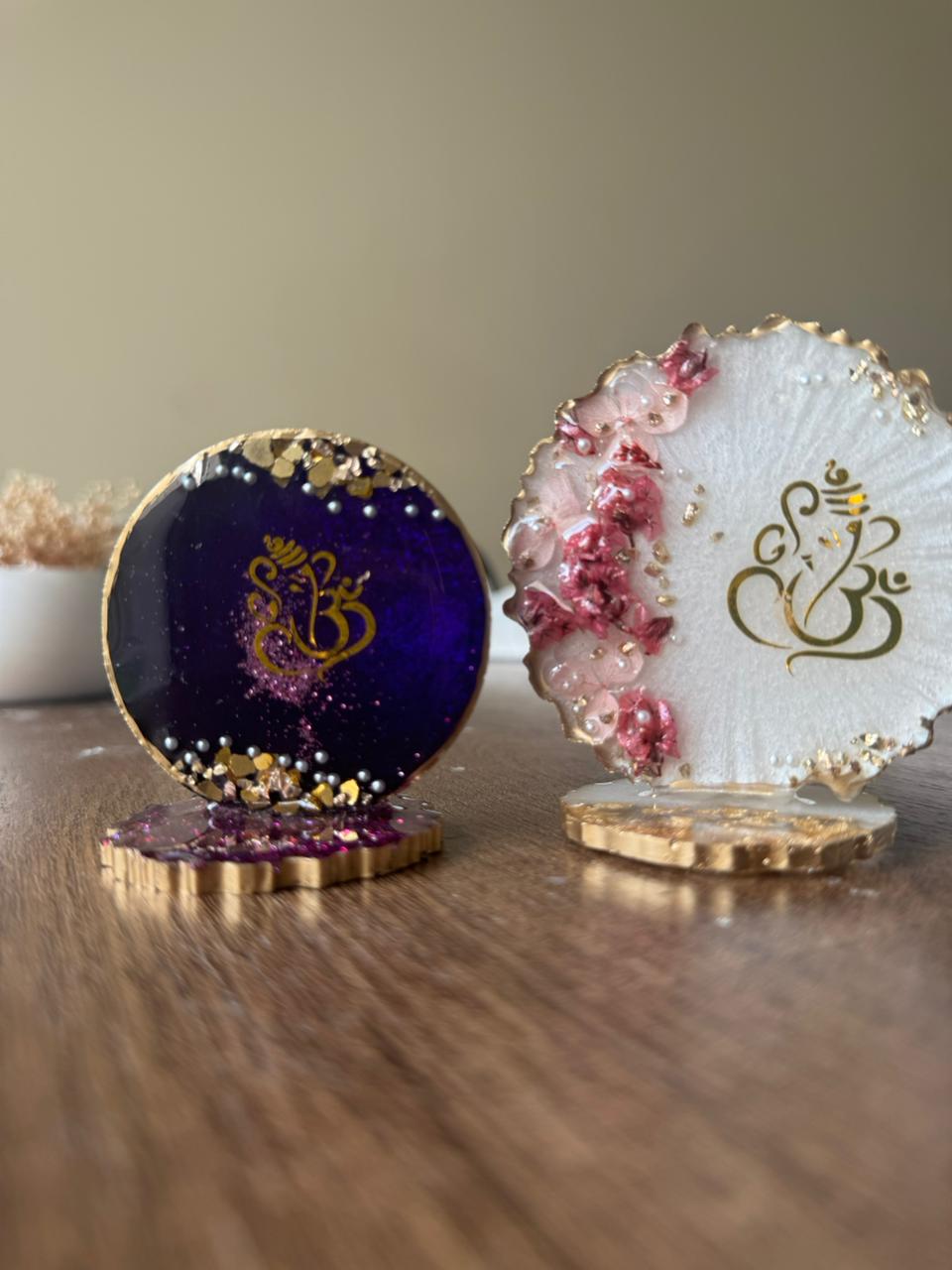 Diwali Themed Resin Plate