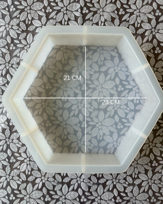 Flower Preservation Hexagon Block