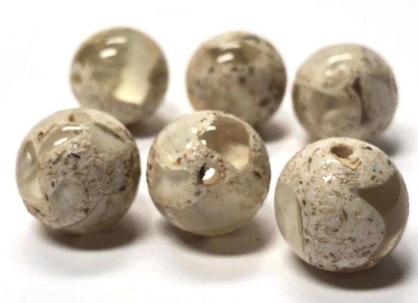 Resin Sand Coasters Blanks for Rosary Beads