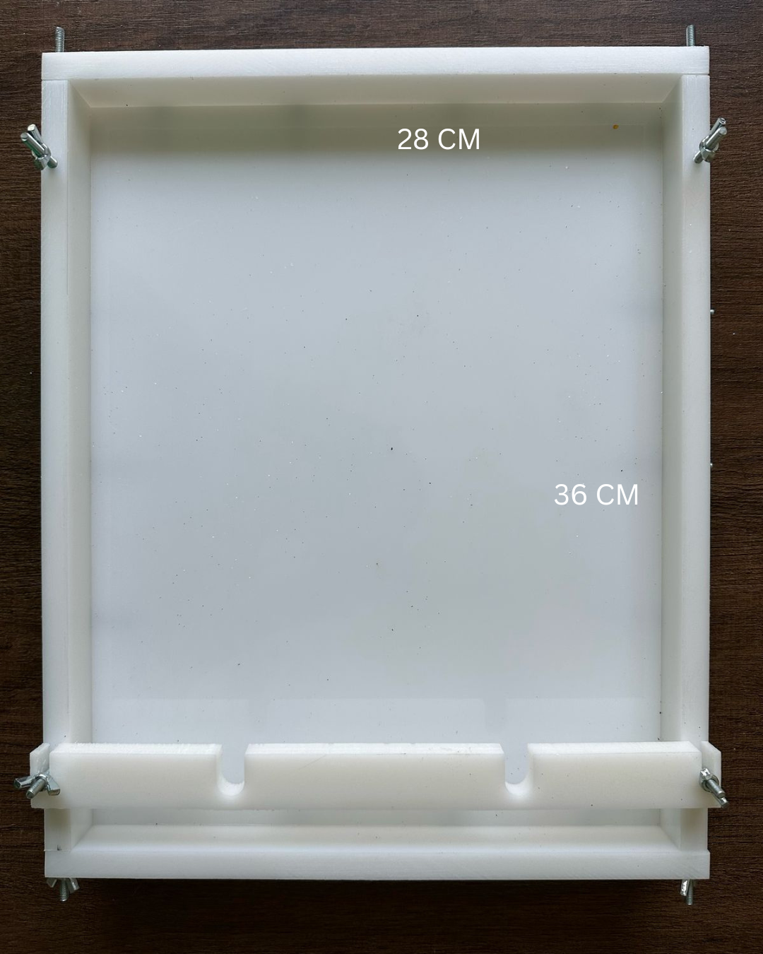 Flower Preservation in Rectangle Tray