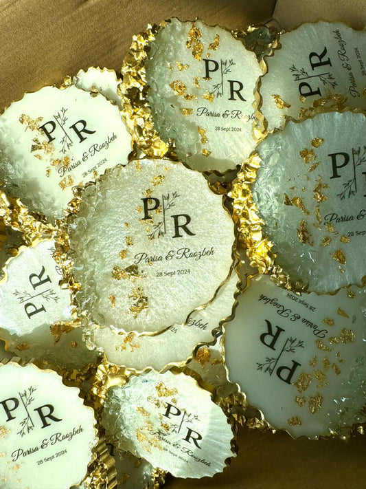 Resin Wedding Magnet