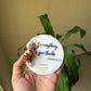 Acrylic with resin coating favors