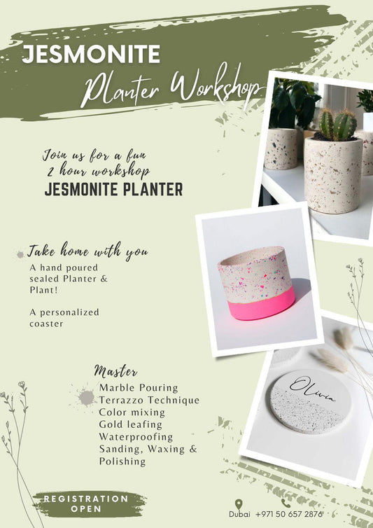 Jesmonite Workshop