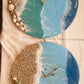 Resin Ocean Clock