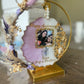 Resin Photo Frame ith Metal Hoop