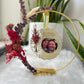Resin Photo Frame With Metal Hoop