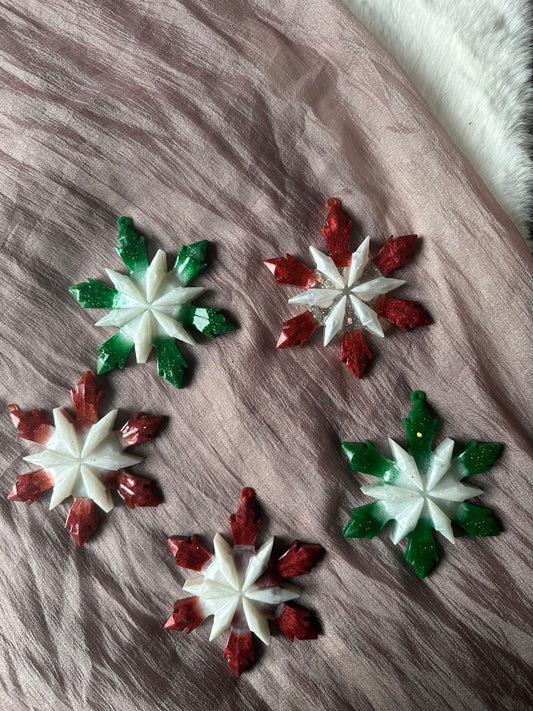 Resin Snowflakes Ornaments