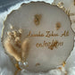 Resin Display Plate with Preserved Flowers