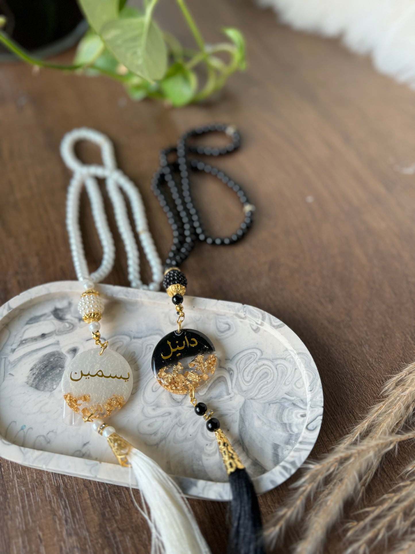 Resin Tasbeeh Beads
