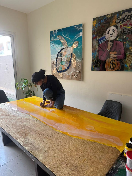 Liquid Gold: Custom Art for Pantene