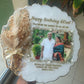 Birthday Resin Display Plate