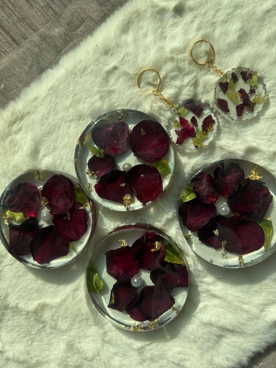 Flower Preserved Coaster