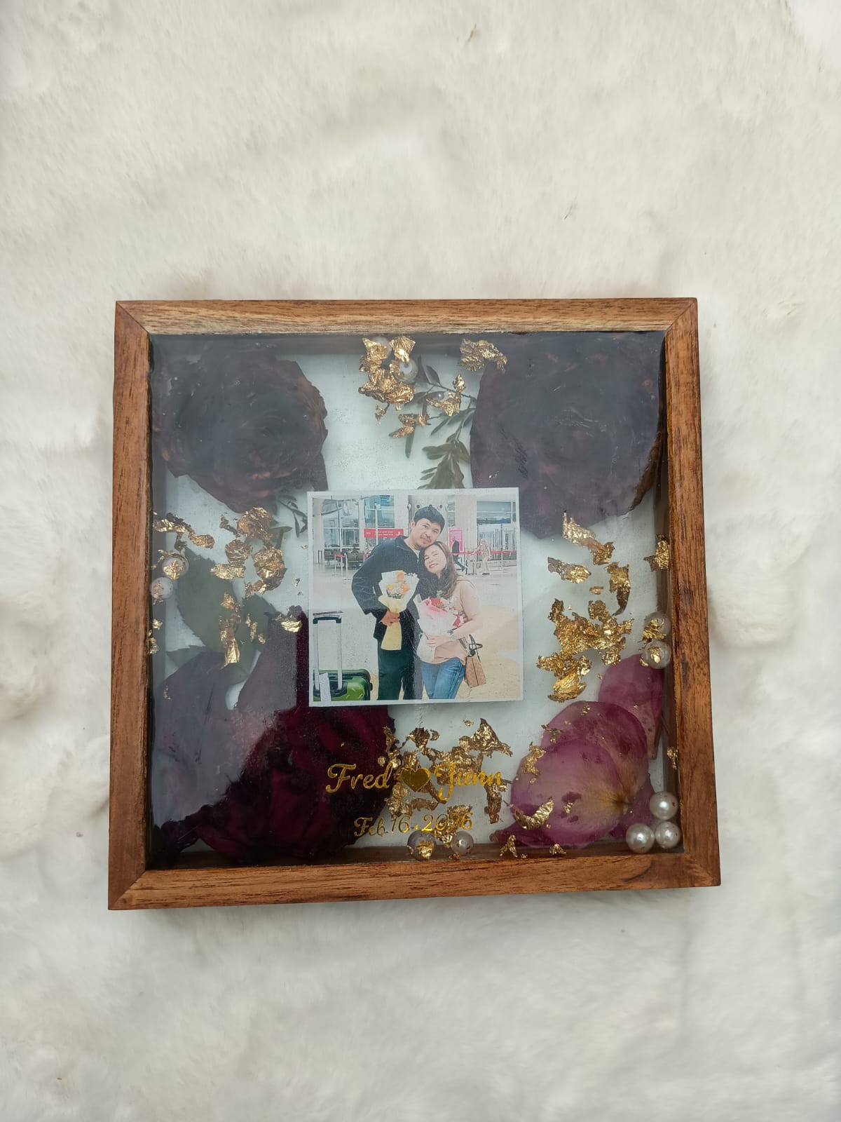 Resin Teakwood Frame