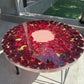 flower preserved coffee table