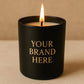 custom label candles