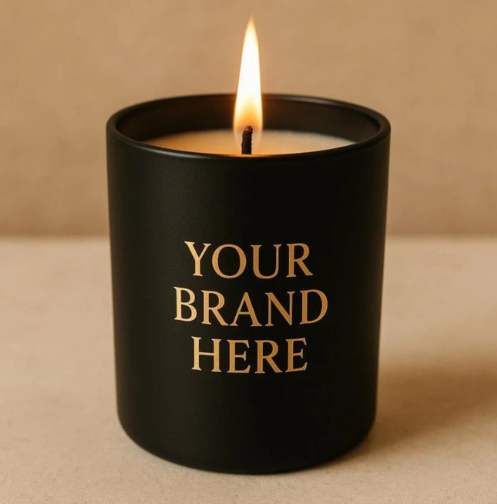 custom label candles