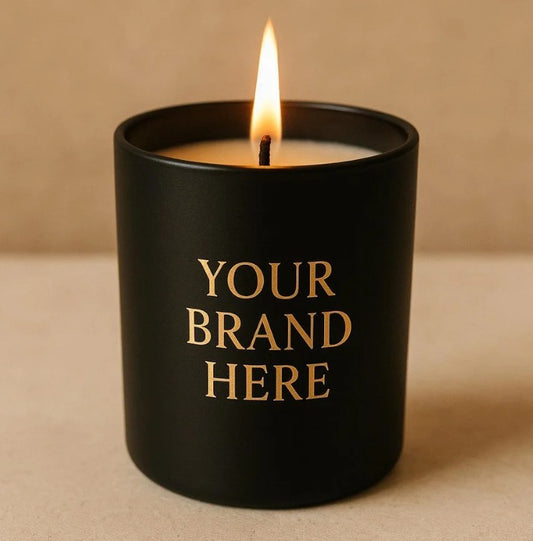 custom label candles