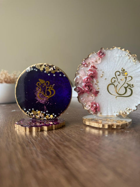 diwali resin display plates