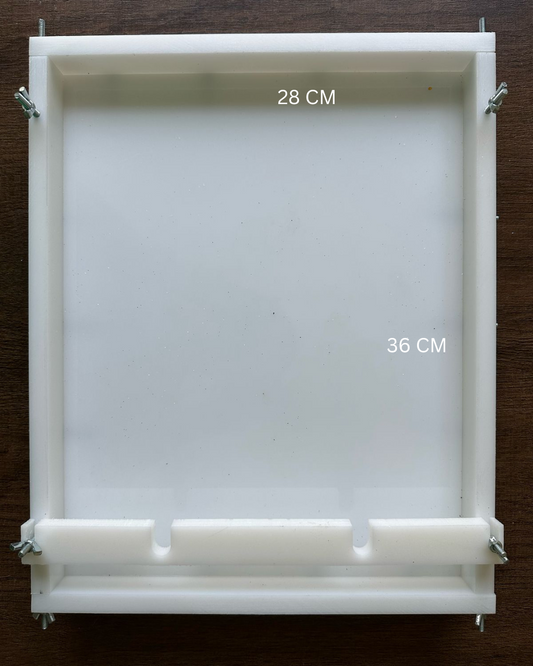 Flower Preservation in Rectangle Tray