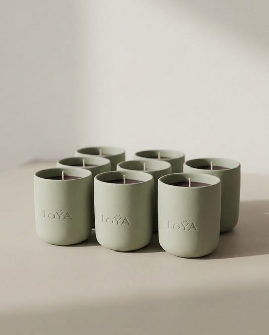 Jesmonite Jar Candles