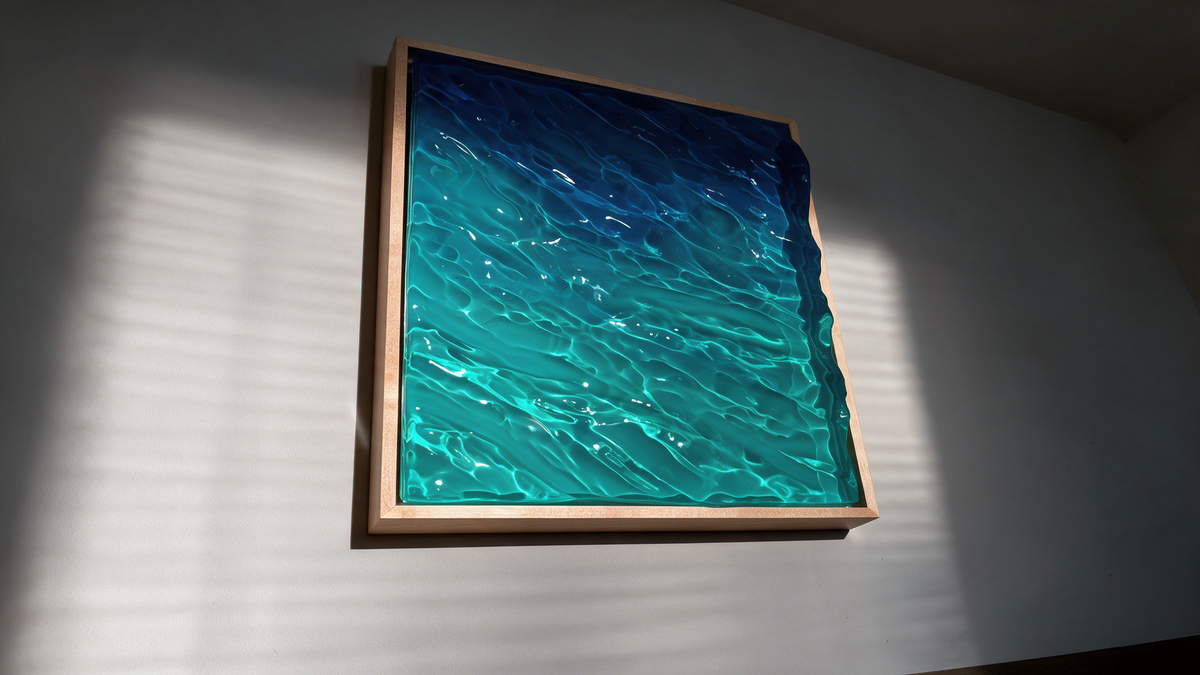 Resin Water Sculptures