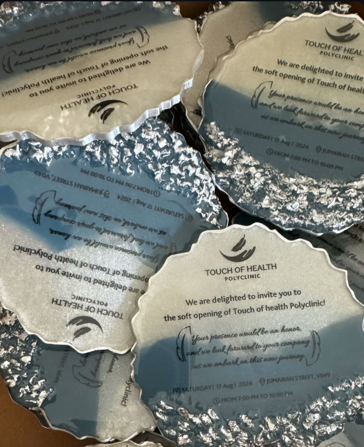 Launch Invite Plate
