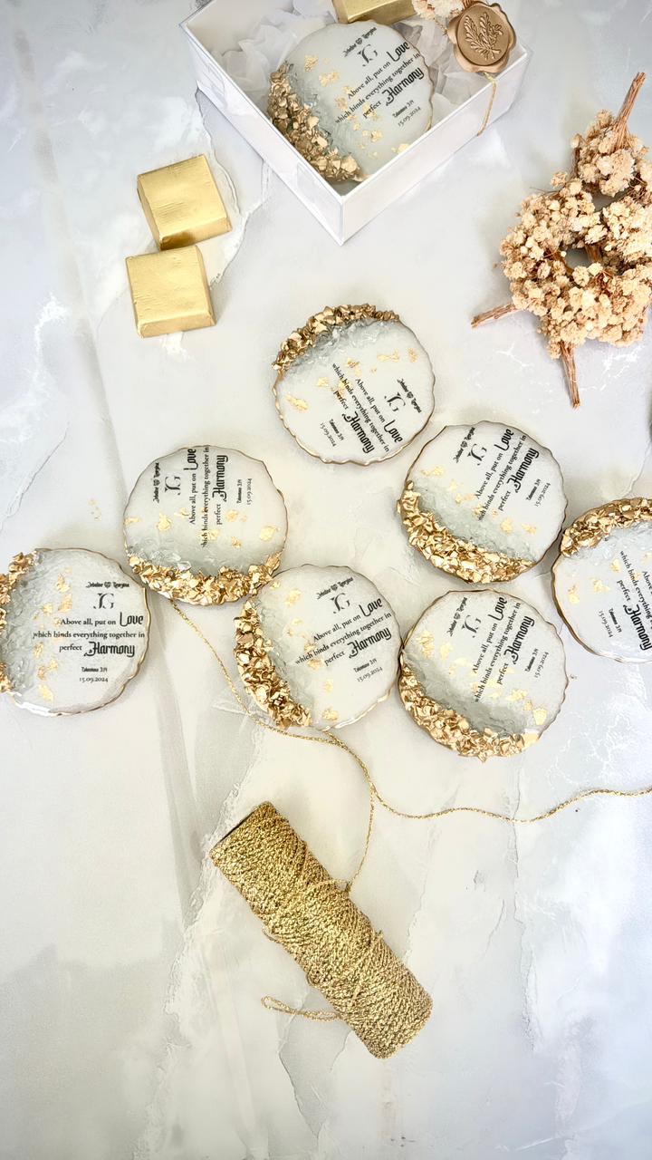 Resin Wedding Magnet