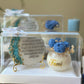 Resin Plate and Candle Bouquet Hamper