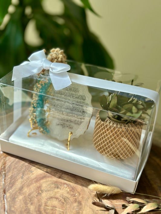 Planter and Display Plate Hamper